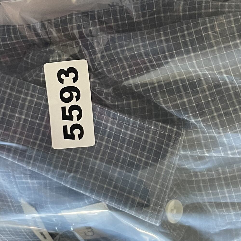 Culturata Dress Shirt Mens 15-3/4 40 Plaid Tailored Fit Button Up Italy Made - Picture 13 of 13